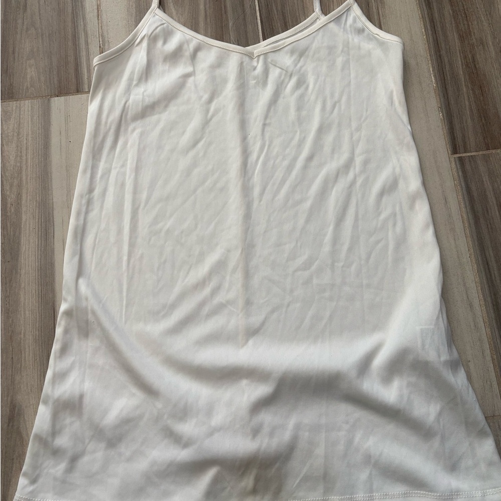 White Spaghetti Strap Top